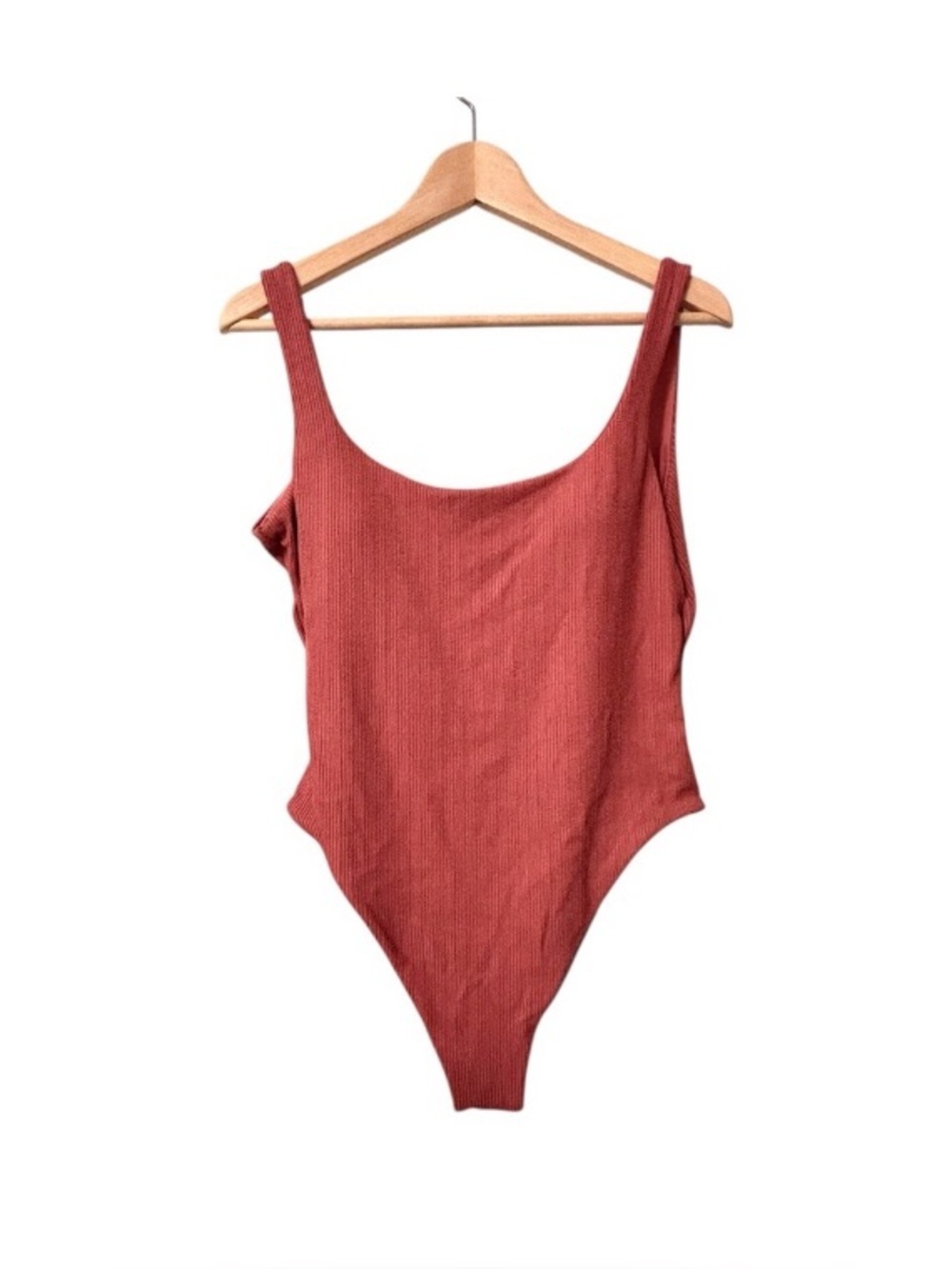NWOT Vitamin A Mika Rib One-Piece Vitamin A One-Piece Swimsuit - Pink XS